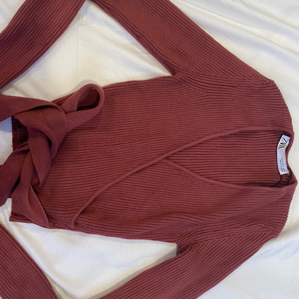 Zara wrap top